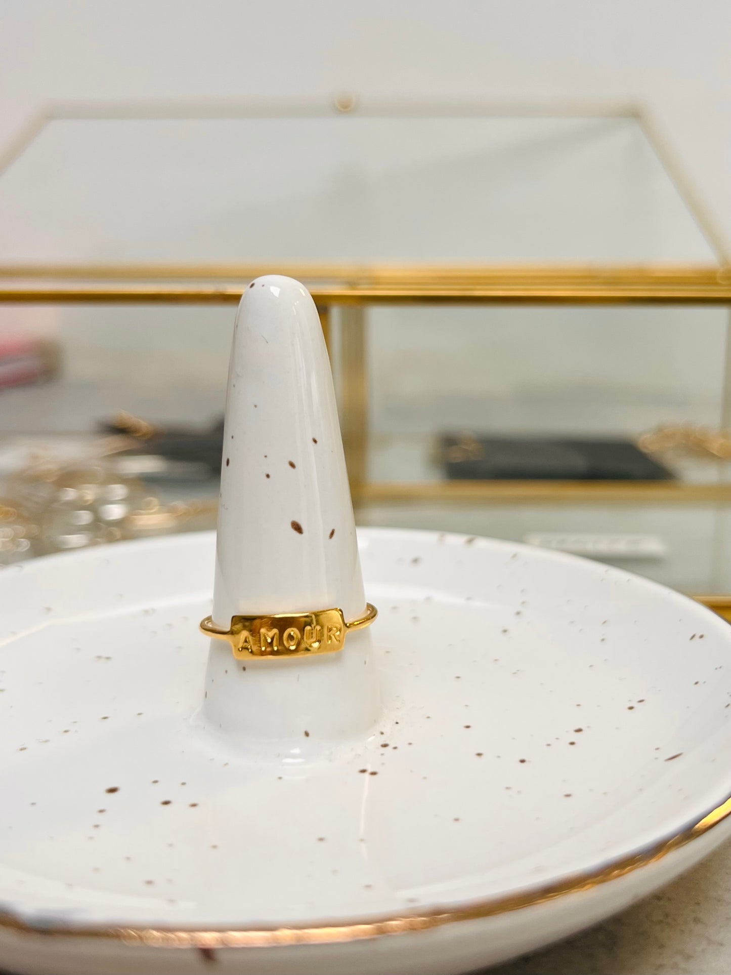 Bague personnalisée - Or Laminé