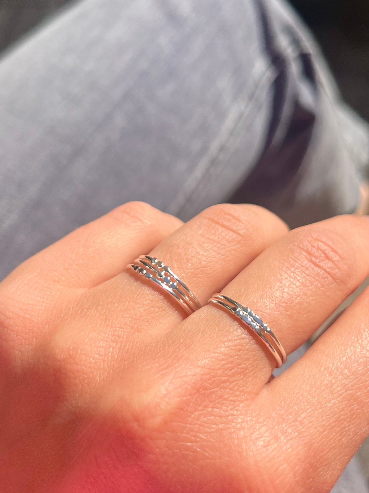 Bague Jade - Argent