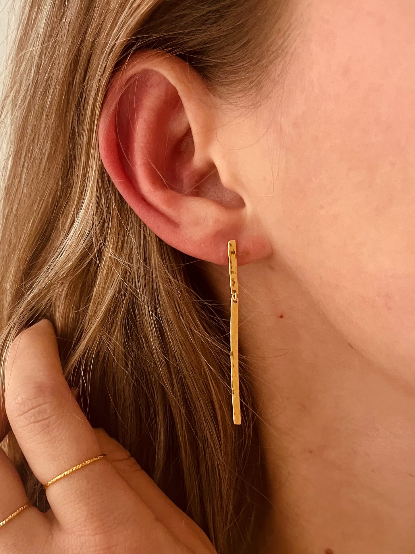 Boucles d’oreilles Maria - Plaqué or