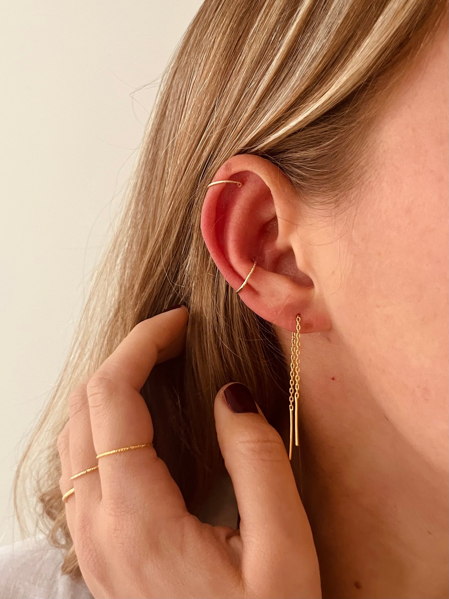 Earcuff - GoldFilled Diamanté