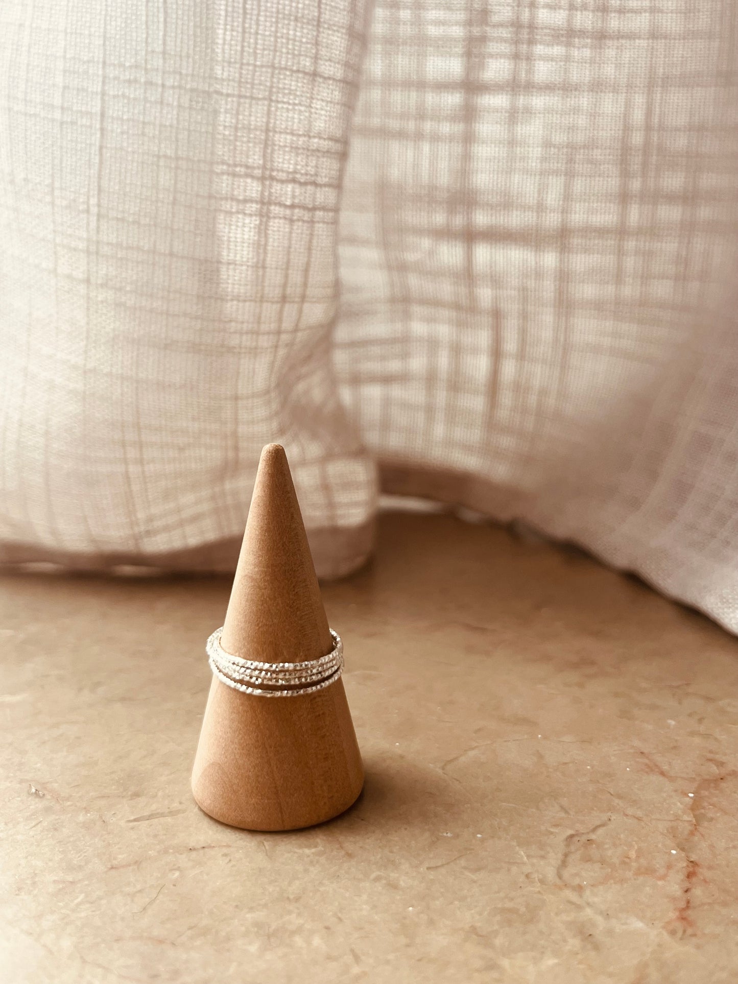 Faustine - Bague fine en Argent