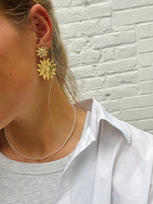 Boucles d’oreilles soleil