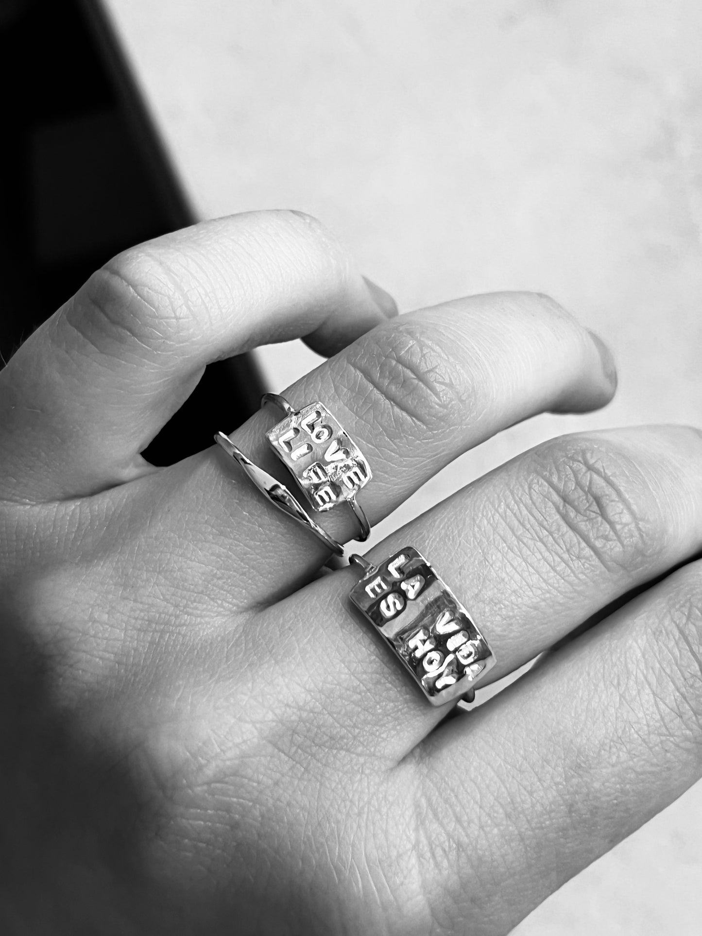 Bague personnalisée - Argent