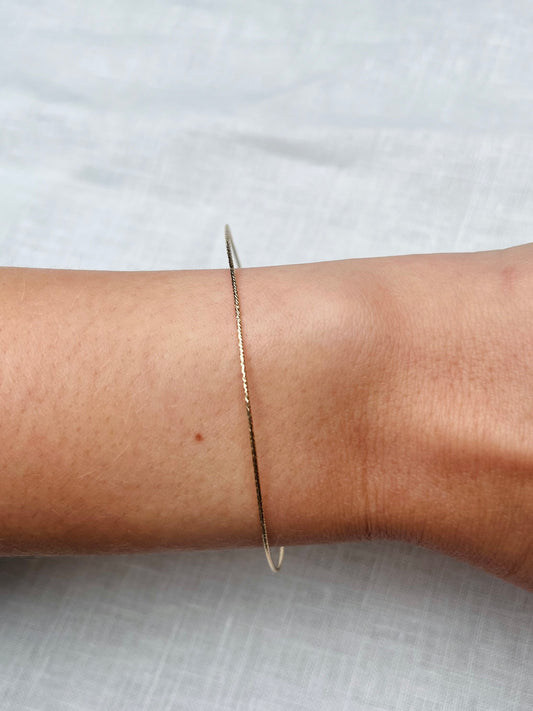 Semainier diamanté - Gold Filled