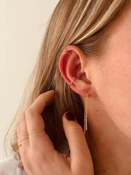 Earcuff - GoldFilled Diamanté