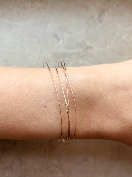 Jonc ultra fin - Gold Filled